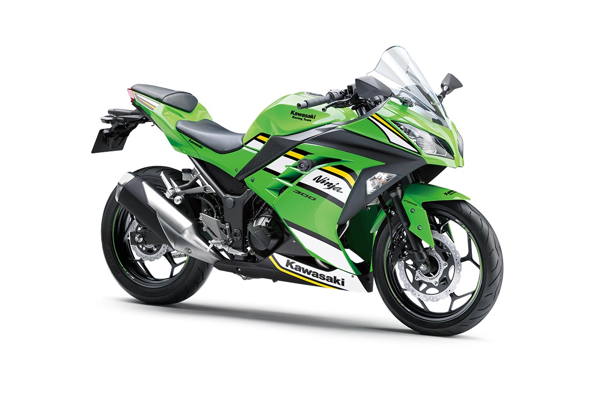 KAWASAKI NINJA 300 VERDE 2025