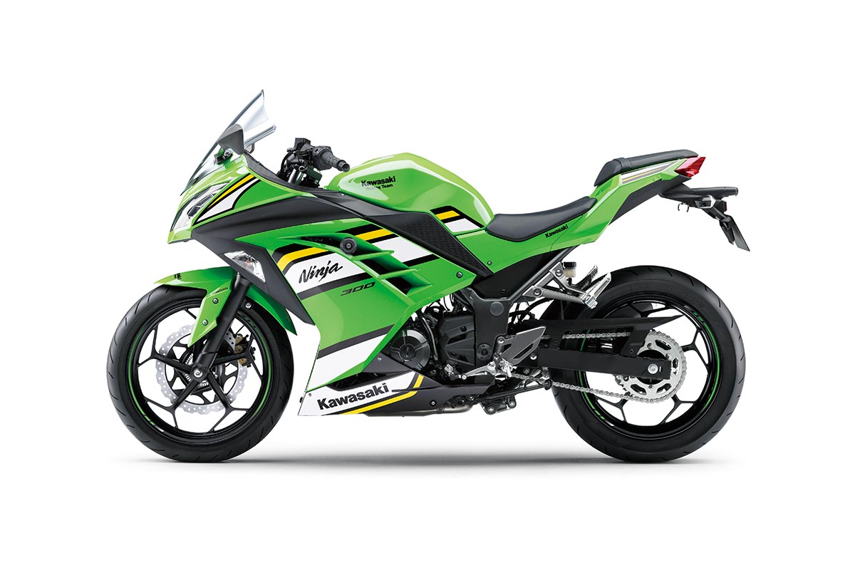KAWASAKI NINJA 300 VERDE 2025