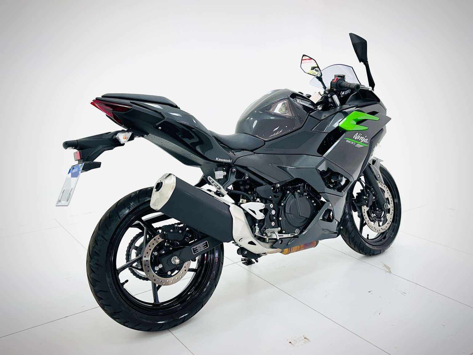 SEMINOVOS KAWASAKI NINJA 500 25 CINZA