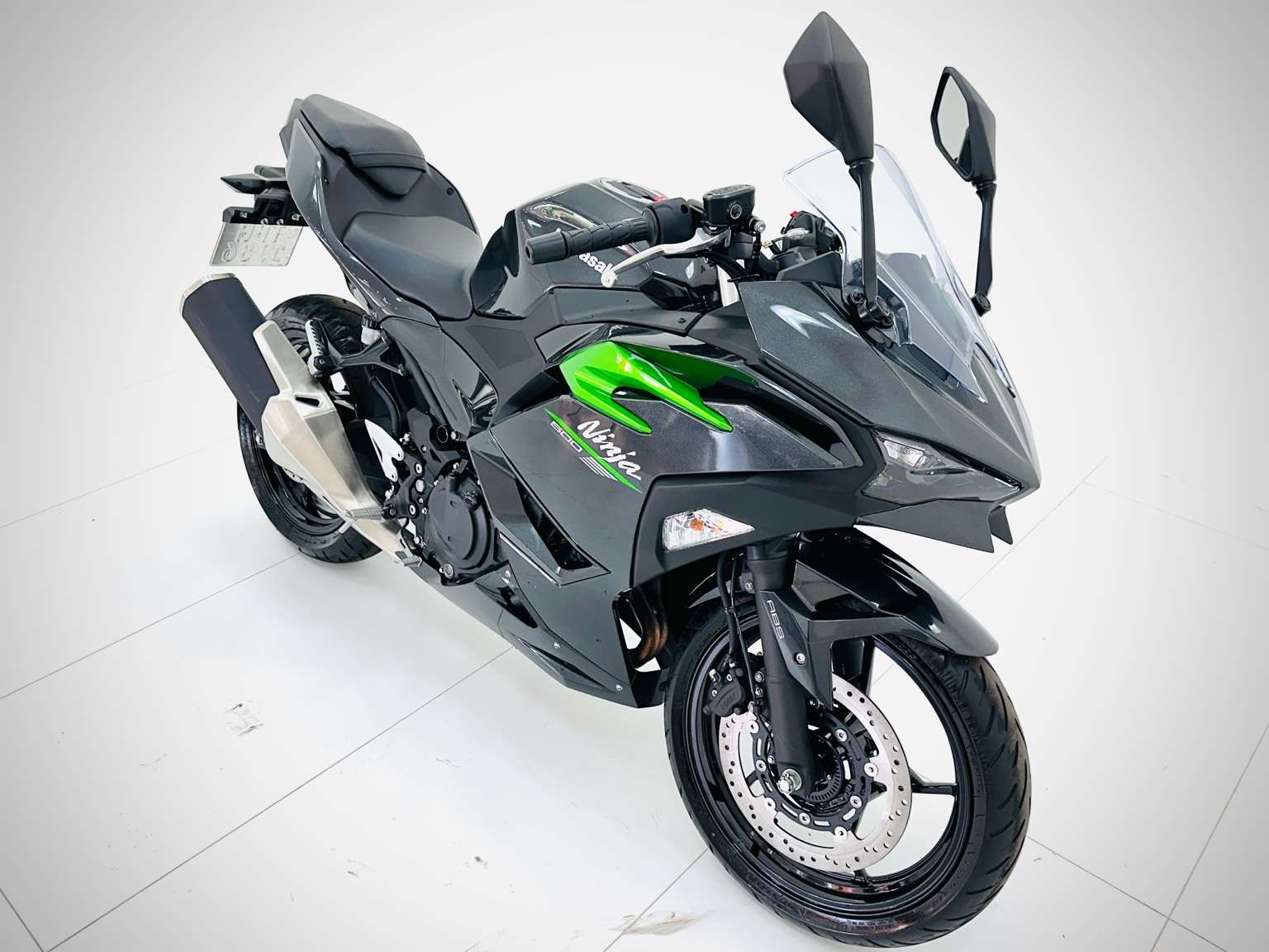SEMINOVOS KAWASAKI NINJA 500 25 CINZA