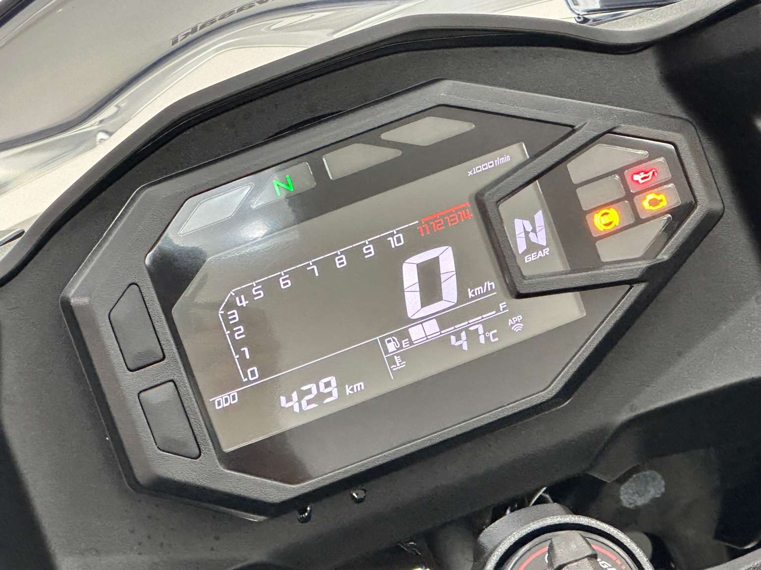 SEMINOVOS KAWASAKI NINJA 500 25 CINZA