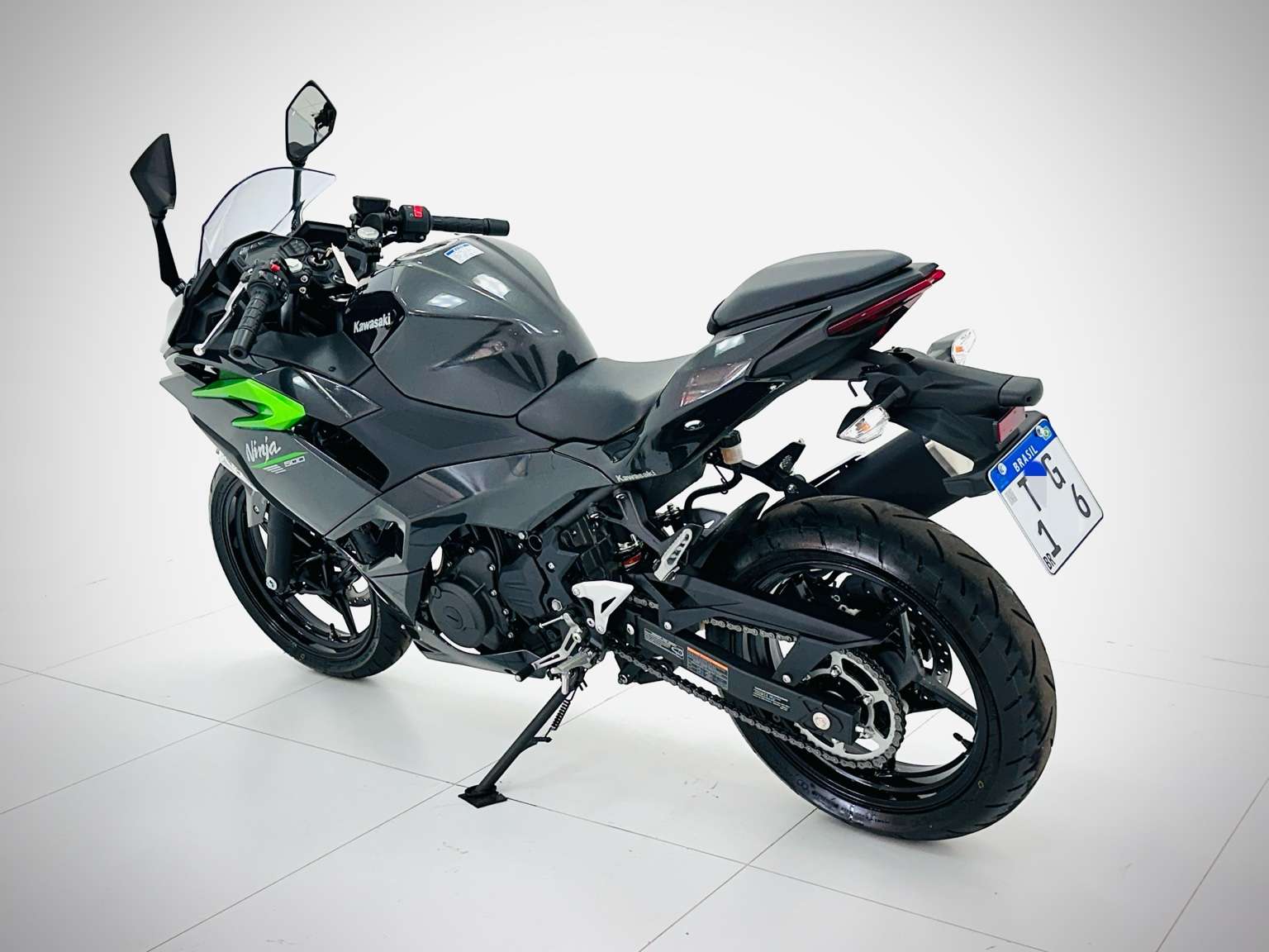 SEMINOVOS KAWASAKI NINJA 500 25 CINZA