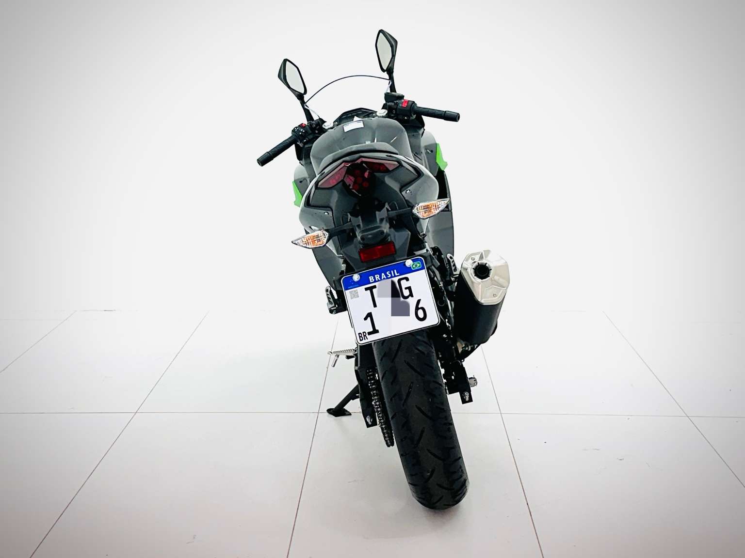 SEMINOVOS KAWASAKI NINJA 500 25 CINZA